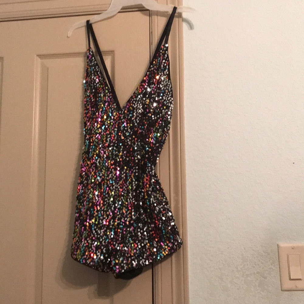 Sequin romper. Medium